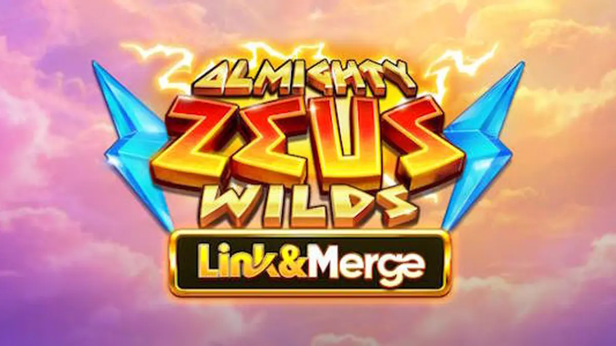 Isang masayang visual ng Almighty Zeus Wilds slot na nagpapakita ng mga simbolo ng kidlat at mitolohiya.